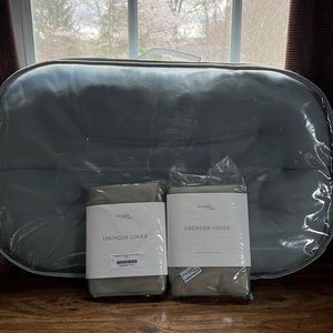 Snuggle Me Organic Infant Lounger + 2 Covers
